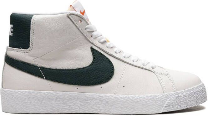 Nike SB Zoom Blazer Mid PRM Plus "Plum Eclipse Gum" sneakers Brown - Picture 3
