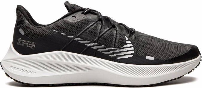 Nike Winflo 7 Shield "Black Metallic-Cool Grey" sneakers - Picture 2