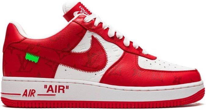 Nike x Louis Vuitton x Virgil Abloh Air Force 1 Mid "White White" sneakers - Picture 3