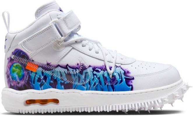 Nike X Off-White Air Force 1 lace-up sneakers