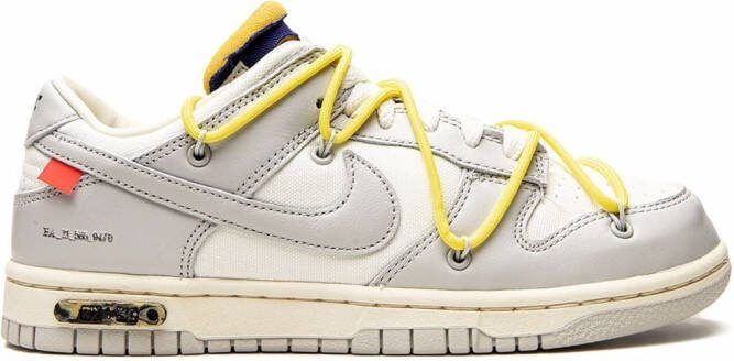 Nike X Off-White x Off-White Dunk Low "Lot 27" sneakers Grey