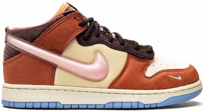 Nike x Social Status Dunk Mid "Strawberry Chocolate" sneakers Pink - Picture 2