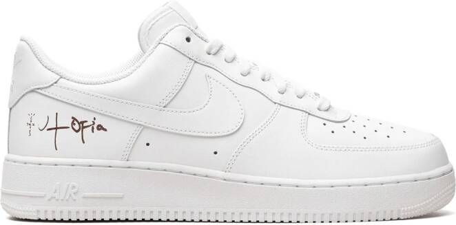 Nike x Travis Scott Air Force 1 Low '07 "Cactus Jack Utopia Edition White" - Picture 4