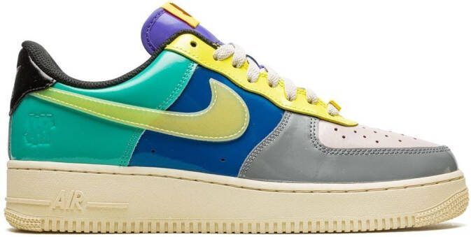 Nike x Undefeated Air Force 1 Low "Multi Patent" sneakers Grey - Picture 4
