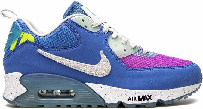 Nike x Undefeated Air Max 90 "Pacific Blue" sneakers