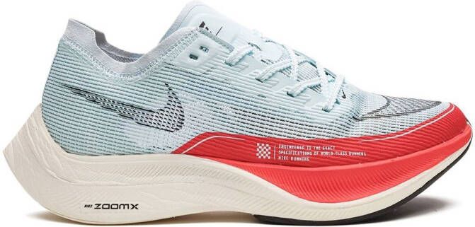 Nike ZoomX Vaporfly Next% 2 "Glacier Blue Chile Red Pale IV" sneakers - Picture 2