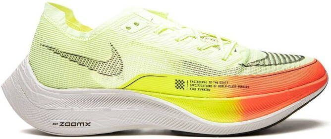 Nike ZoomX Vaporfly Next% 2 "Barely Volt Black Hyper Orange" sneakers - Picture 4