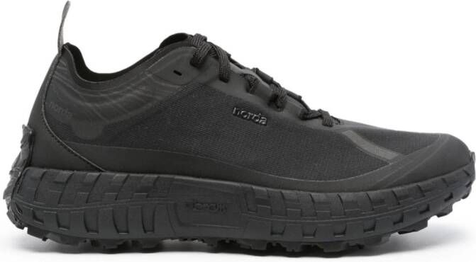Norda 001 panelled lace-up sneakers Black