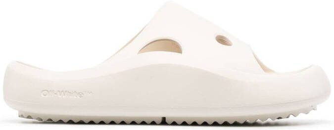 Off-White Meteor cut-out slides