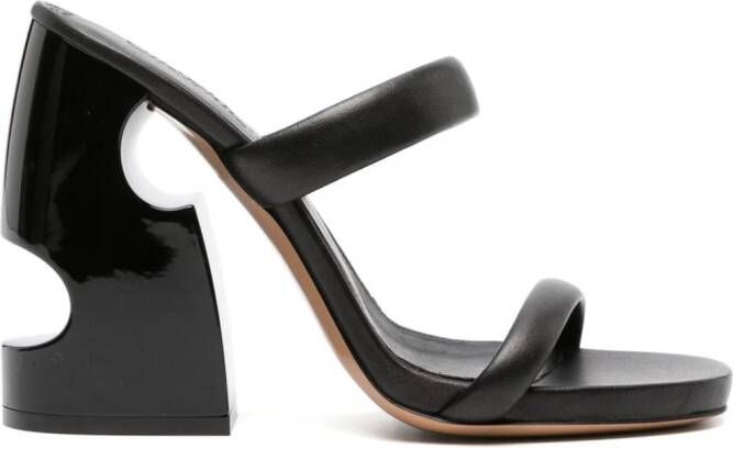 Off-White 120mm Pop Meteor sandals Black