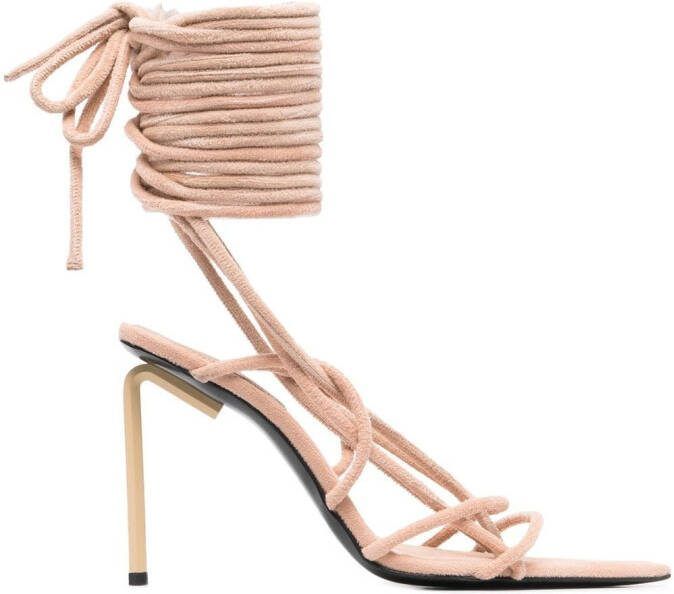 Off-White XX 100mm Tubular sandals Neutrals