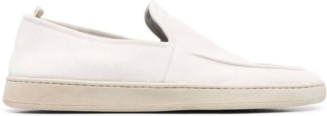 Officine Creative Herbie leather loafers White