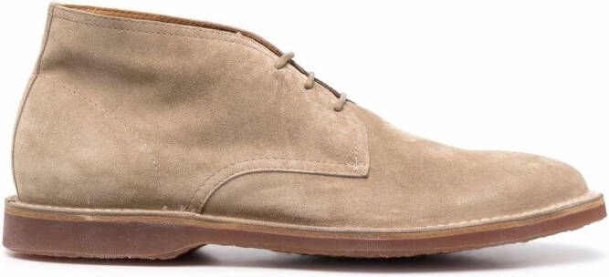 Officine Creative Kent lace-up boots Neutrals
