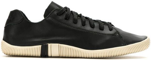 Osklen leather lace-up sneakers Black