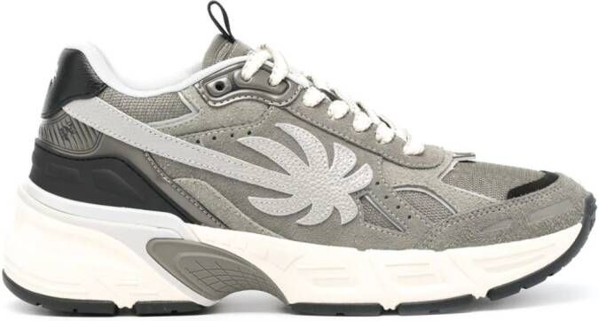 Palm Angels PA 4 suede sneakers Grey