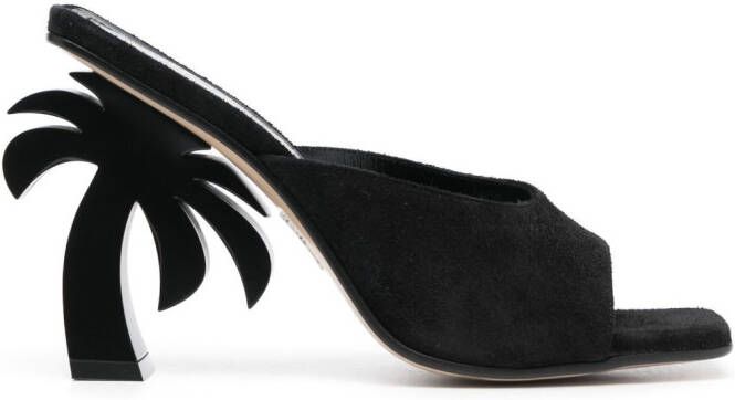 Palm Angels 110mm Palm Beach sandals Black