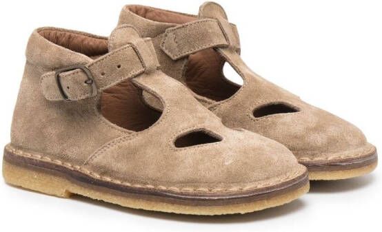 Pèpè cut-out leather sandals Neutrals