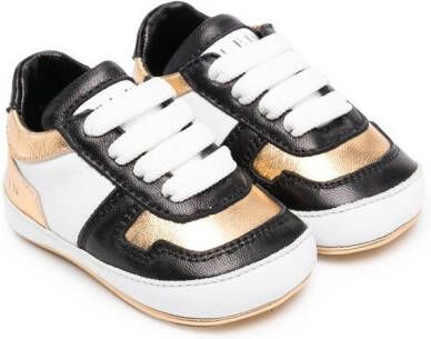 Philipp Plein Junior Newborn lace-up sneakers White