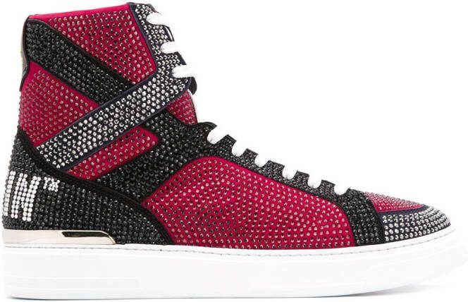 Philipp Plein Money Beast high-top sneakers Black