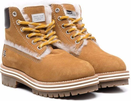 Philipp Plein The Hunter Nabuck boots Neutrals