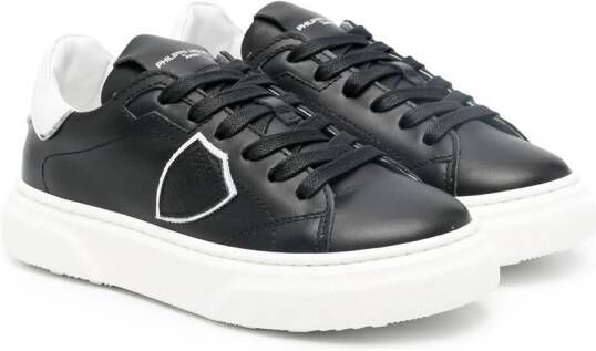 Philippe Model Kids Paris low-top sneakers Black