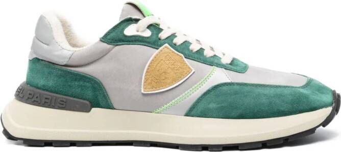 Philippe Model Paris Antibes logo-patch sneakers Green