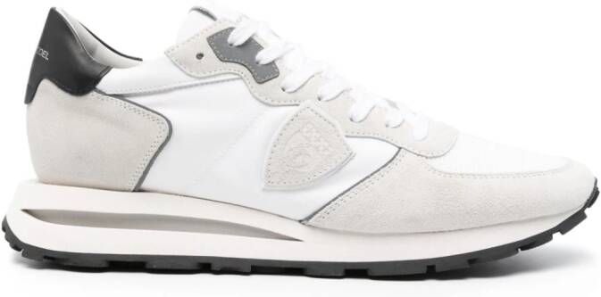 Philippe Model Paris panelled lace-up sneakers White