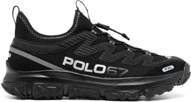 Polo Ralph Lauren Adventure 300LT panelled sneakers Black - Picture 5
