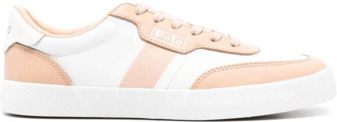 Polo Ralph Lauren Court logo-debossed sneakers Neutrals - Picture 8