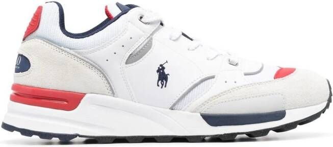 Polo Ralph Lauren Court logo-embroidered sneakers White