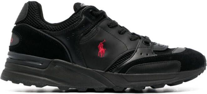 Polo Ralph Lauren logo-embroidered high-top sneakers Black - Picture 5
