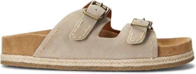 Polo Ralph Lauren Merton leather boat shoes Brown