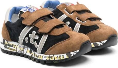 Premiata Kids Lucy panelled sneakers Black