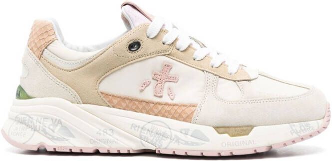 Premiata Mased lace-up sneakers Neutrals