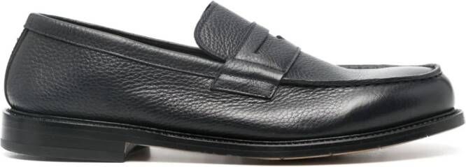 Premiata penny-slot leather loafers Blue