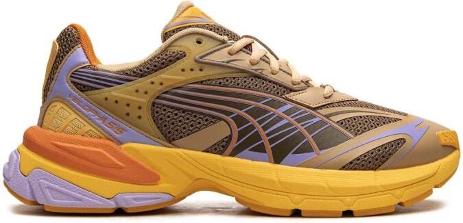 PUMA Velophasis Multi "Chocolate Chip Flaxen" sneakers Brown