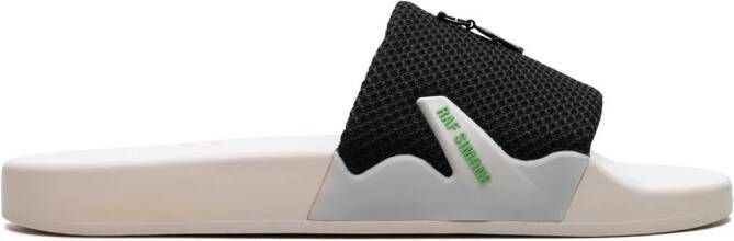 Raf Simons Astra logo-embellished slides Black