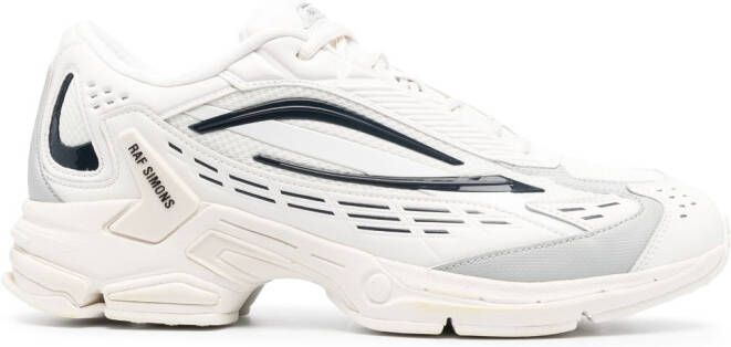 Raf Simons multi-panel lace-up sneakers White