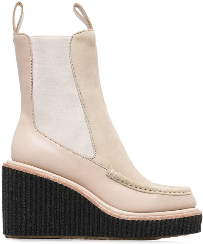 Rag  bone Sloane wedge Chelsea boots Neutrals