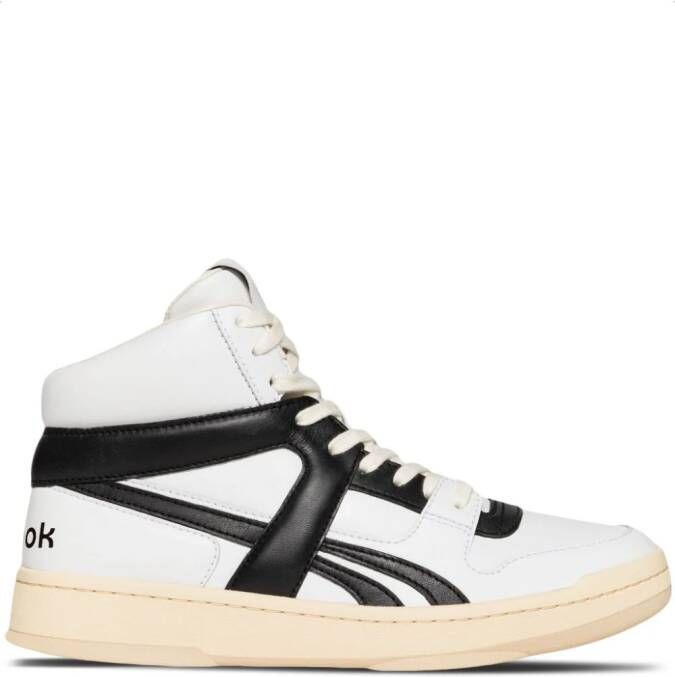 Reebok two-tone panelled high-top sneakers White