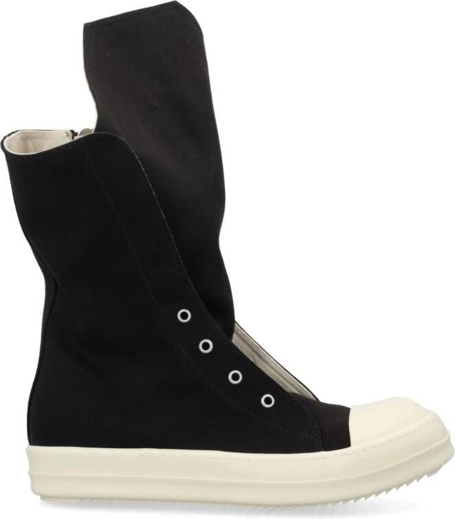 Rick Owens DRKSHDW oversized-tongue sneakers Black