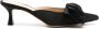 Roberto Festa Solis 50mm bow-embellished mules Black - Thumbnail 1