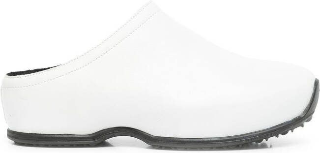 Rosetta Getty 50mm leather mules White
