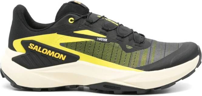 Salomon Genesis logo-print sneakers Black