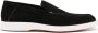 Santoni Drain suede loafers Black - Thumbnail 1