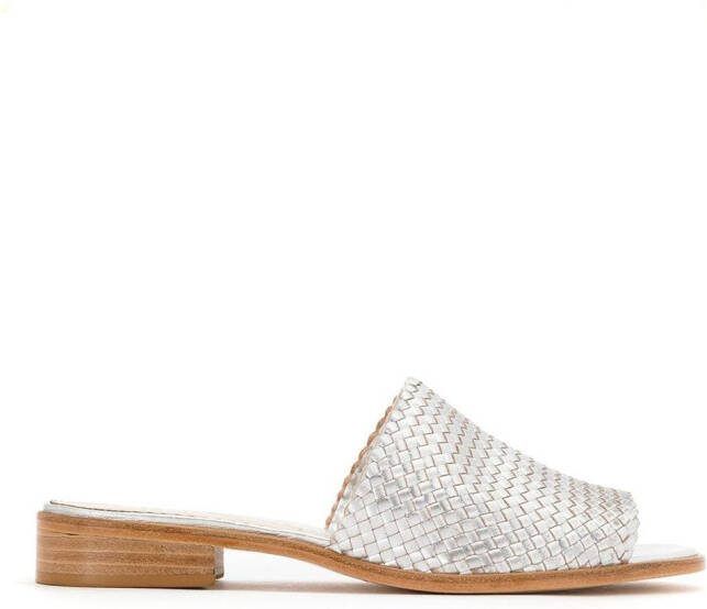 Sarah Chofakian leather sandals Grey