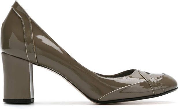 Sarah Chofakian leather pumps Brown