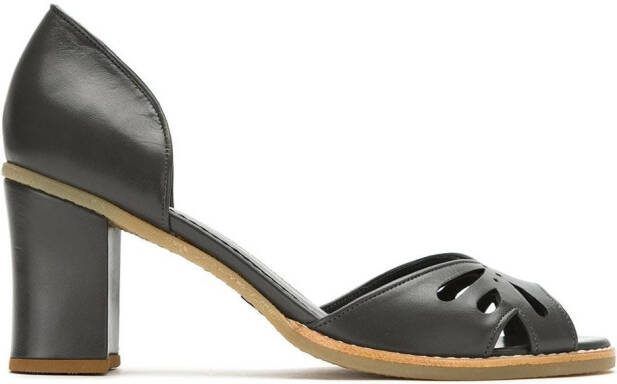 Sarah Chofakian leather pumps Grey