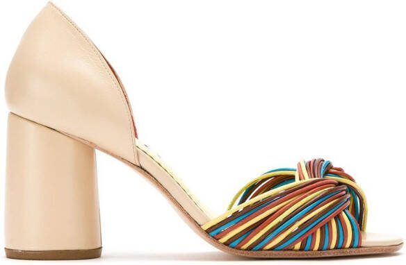 Sarah Chofakian leather pumps Neutrals
