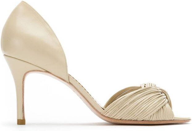 Sarah Chofakian leather pumps Neutrals